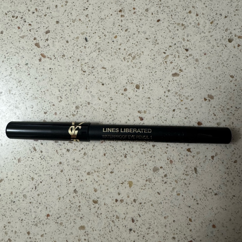 YSL Lines Liberated Waterproof Eye Pencil - Black Small size